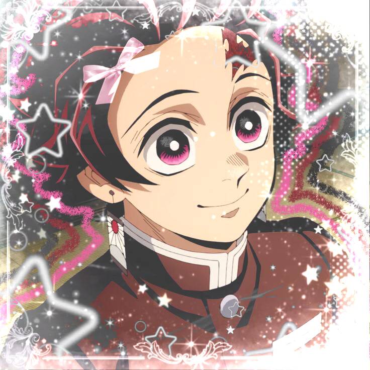 Demon Slayer pfp Profile Picture Tanjiro Cute Starry