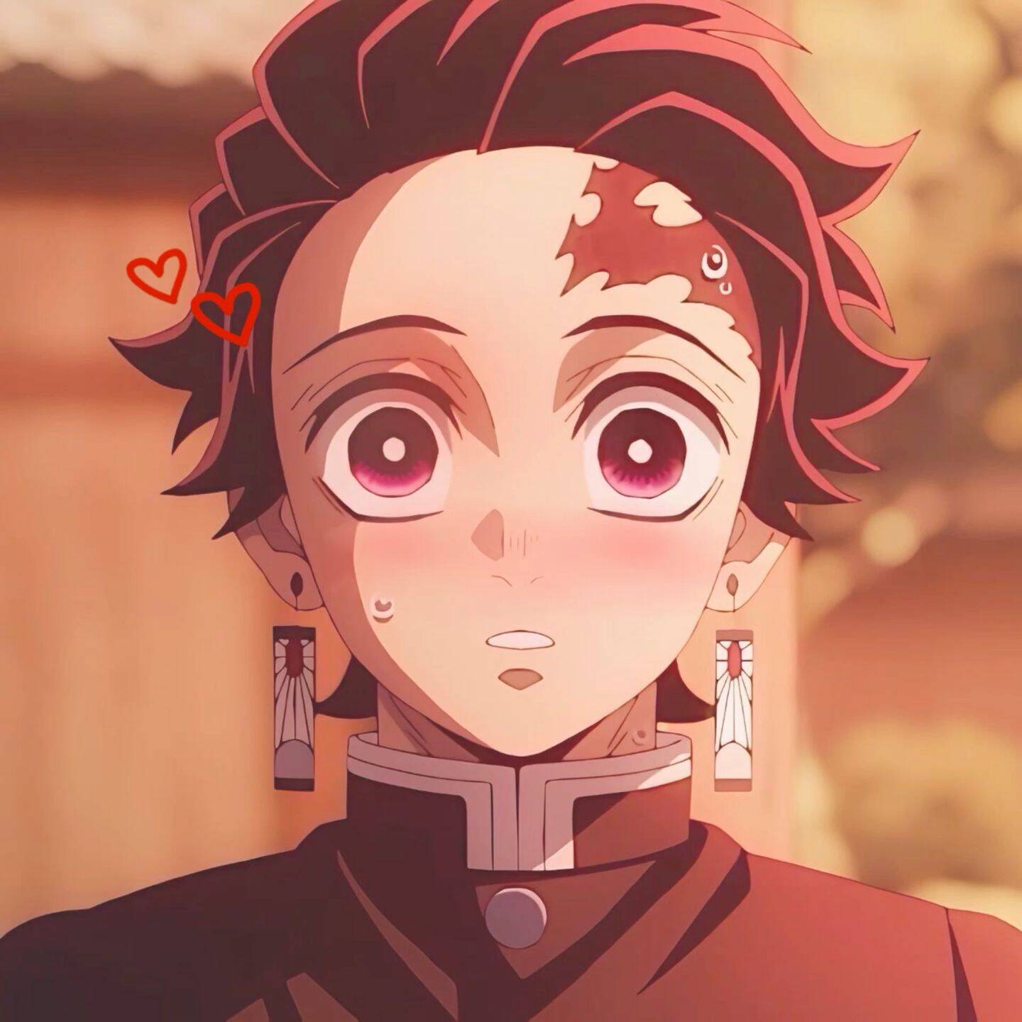 Demon Slayer pfp Profile Picture Tanjiro Blushing