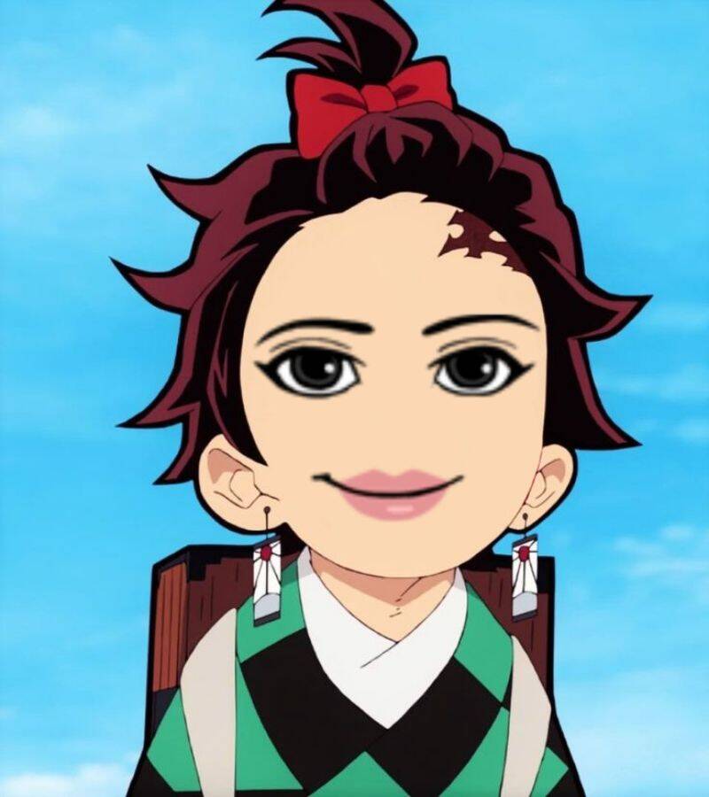 Demon Slayer pfp Profile Picture Tanjiro Funny Face