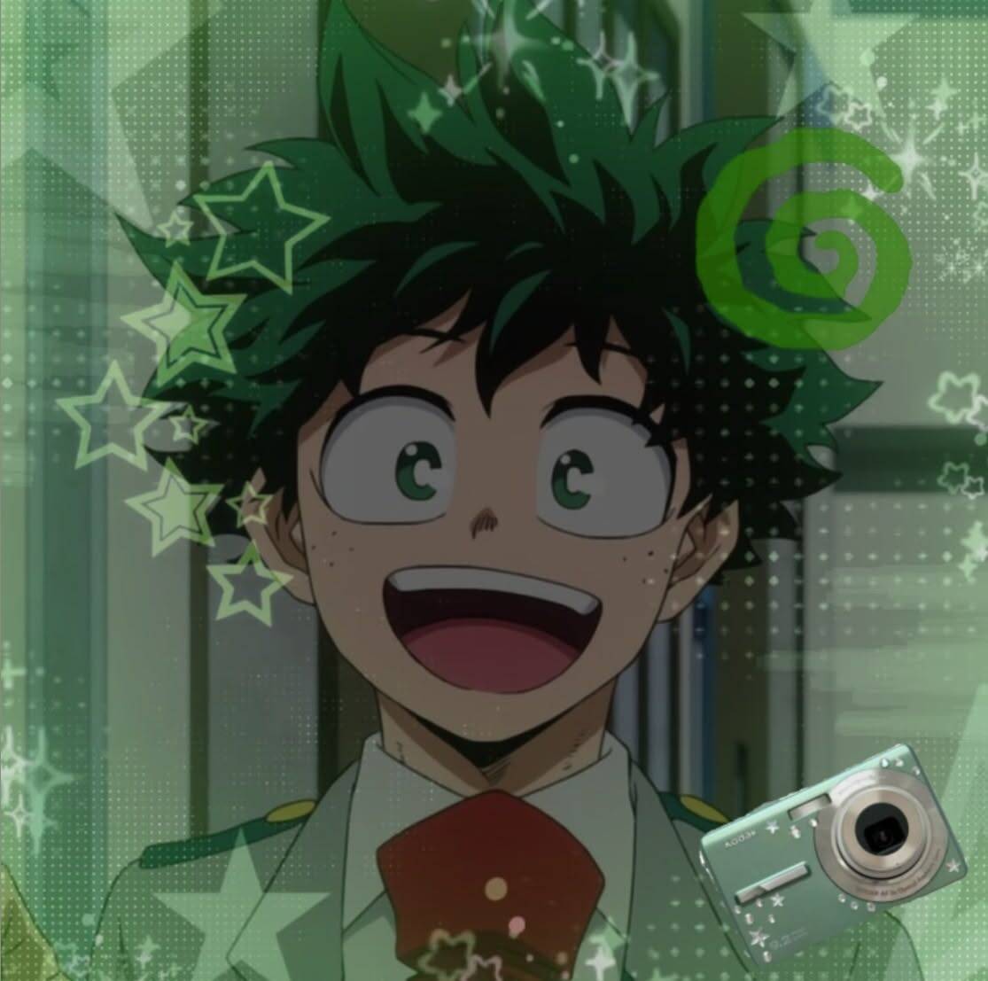 Deku pfp Profile Picture My Hero Academia Green Stars