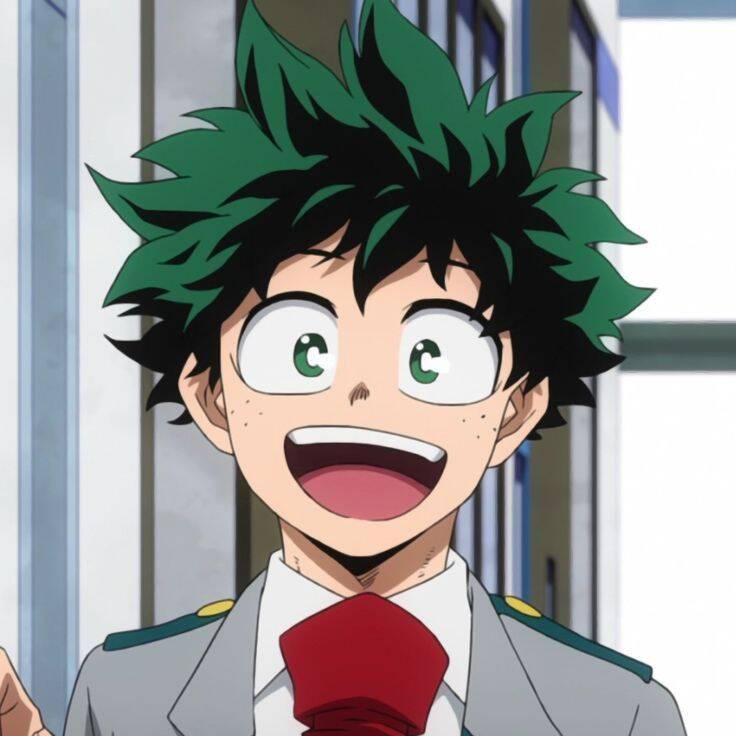 Deku pfp Profile Picture My Hero Academia School Uniform