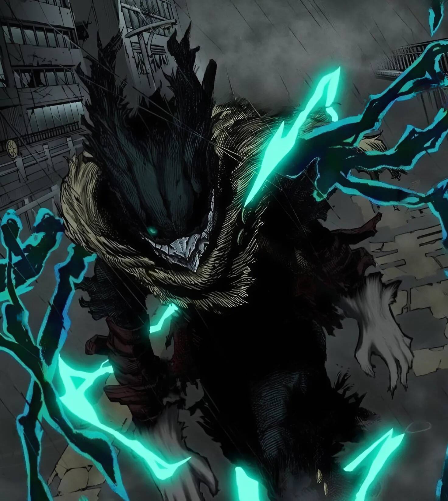 Deku pfp Profile Picture Dark Hero Arc with Lightning