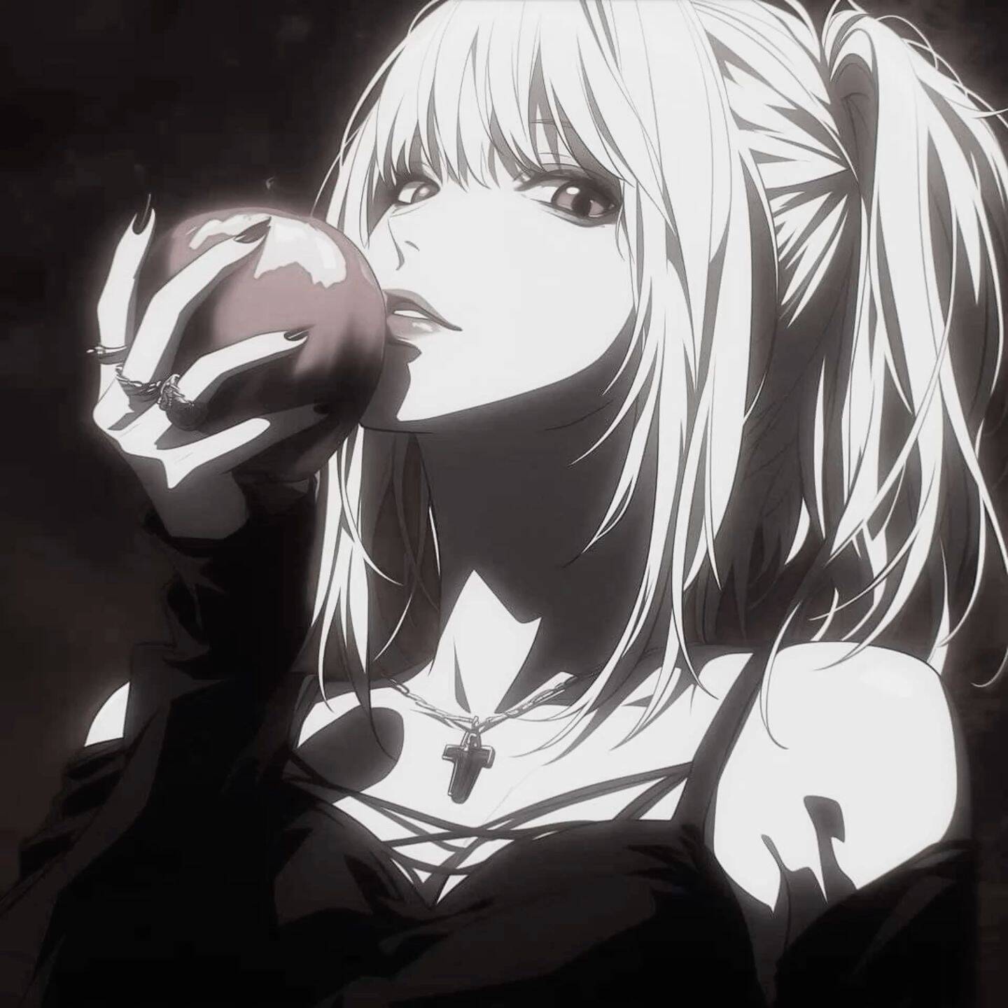 Death Note pfp Profile Picture Misa Amane with Apple
