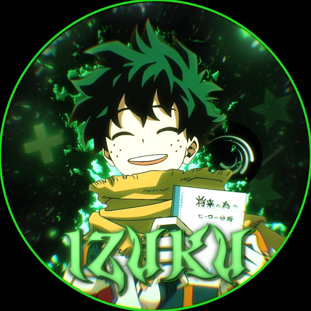 Deku pfp Profile Picture My Hero Academia Green Aura