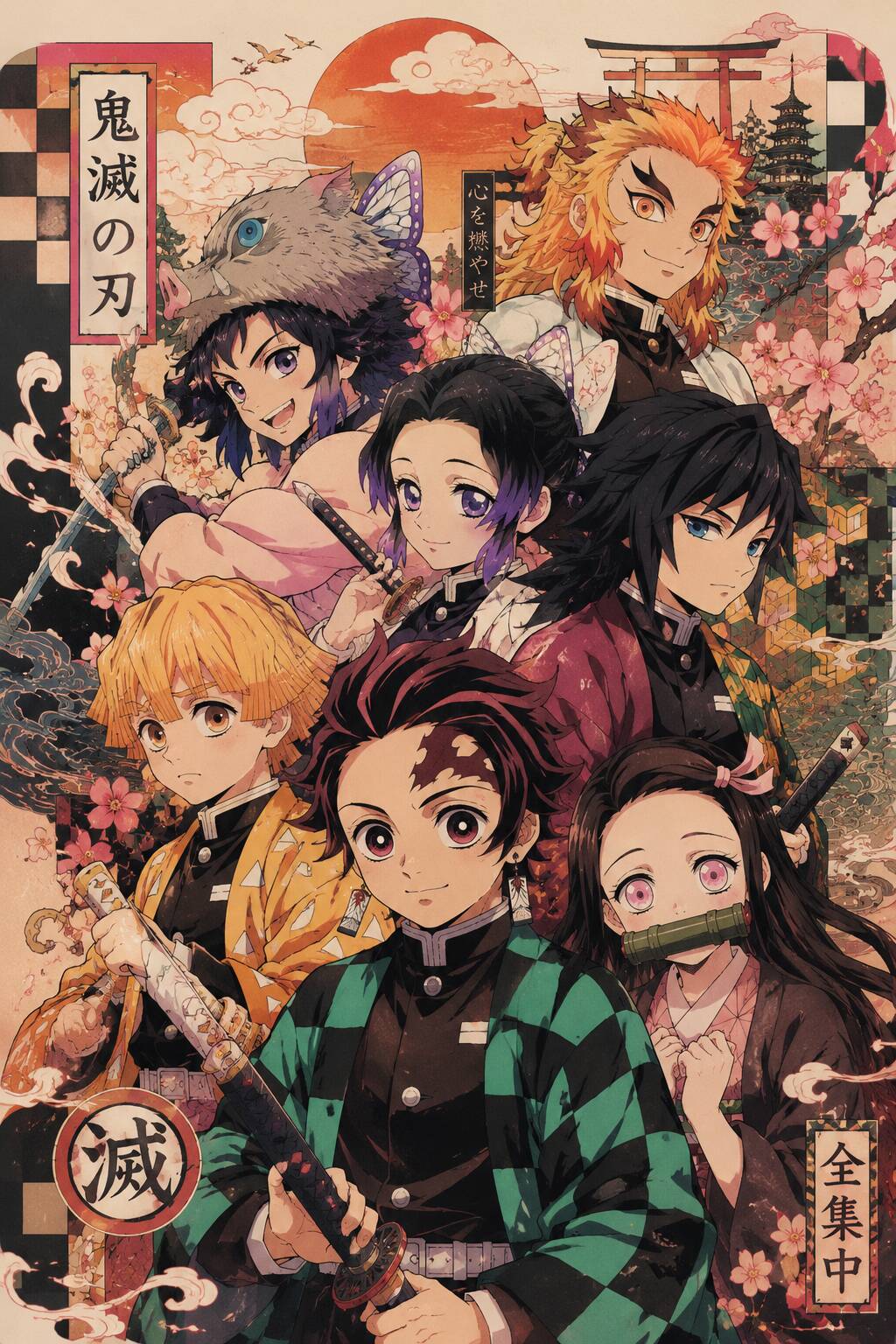 Demon Slayer pfp Profile Picture Hashira Group