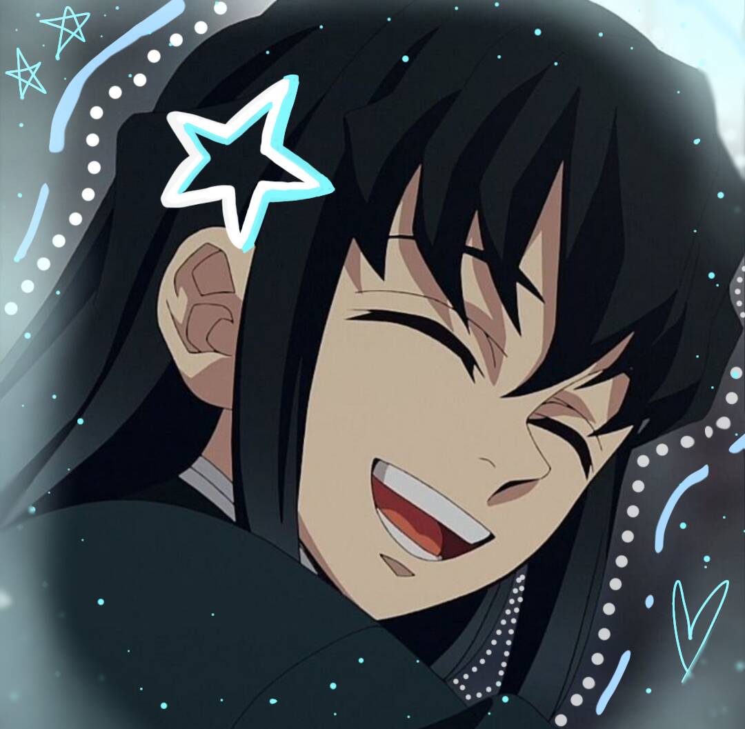 Demon Slayer pfp Profile Picture Smiling Giyu Tomioka