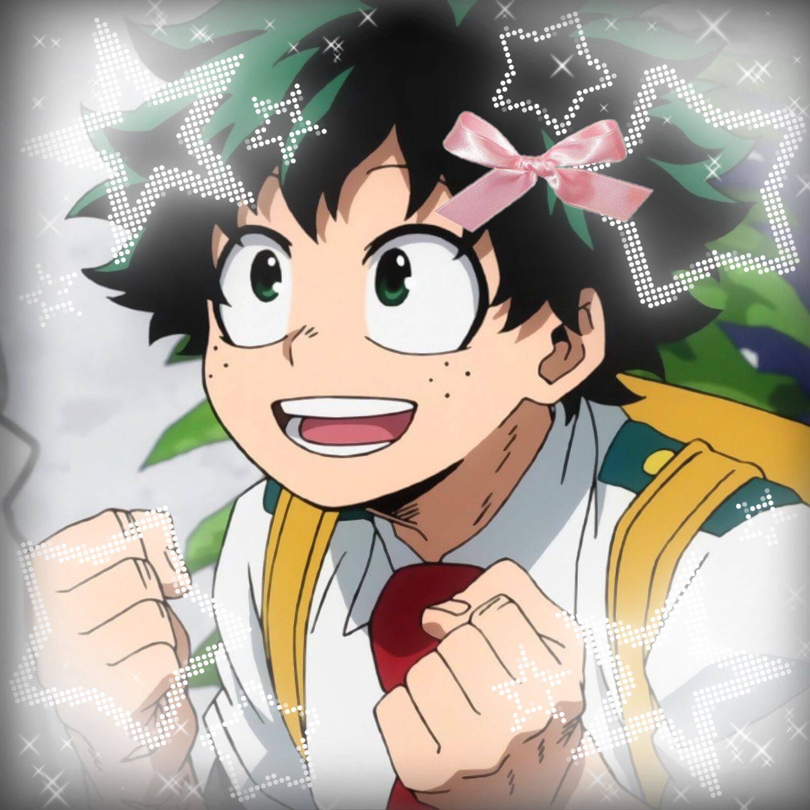 Deku pfp Profile Picture My Hero Academia Starry Background