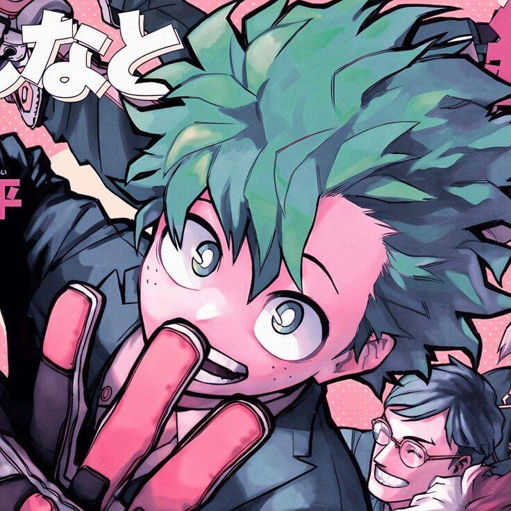 Deku pfp Profile Picture My Hero Academia Green Hair Freckles