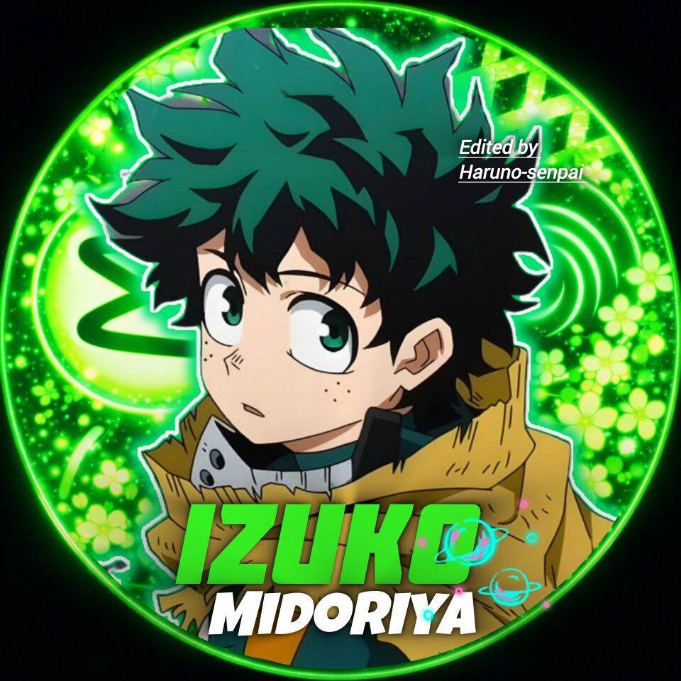 Deku pfp Profile Picture Green Aura My Hero Academia