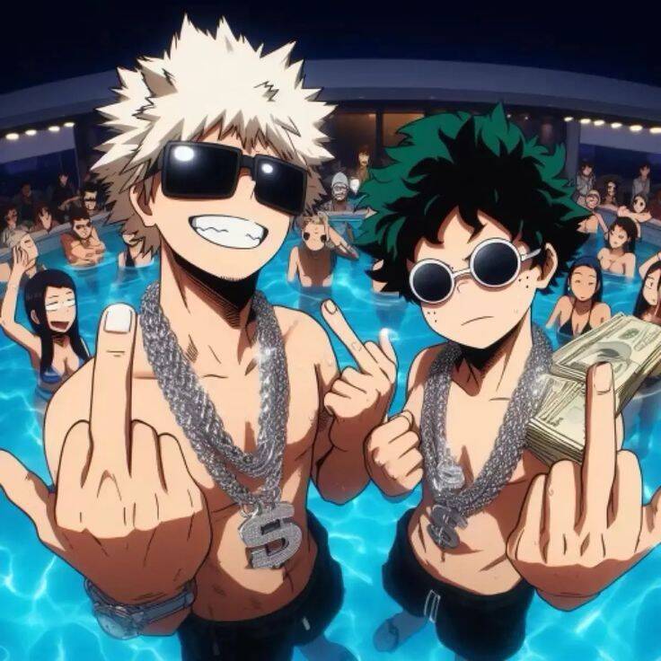 Deku pfp Profile Picture My Hero Academia Pool Party