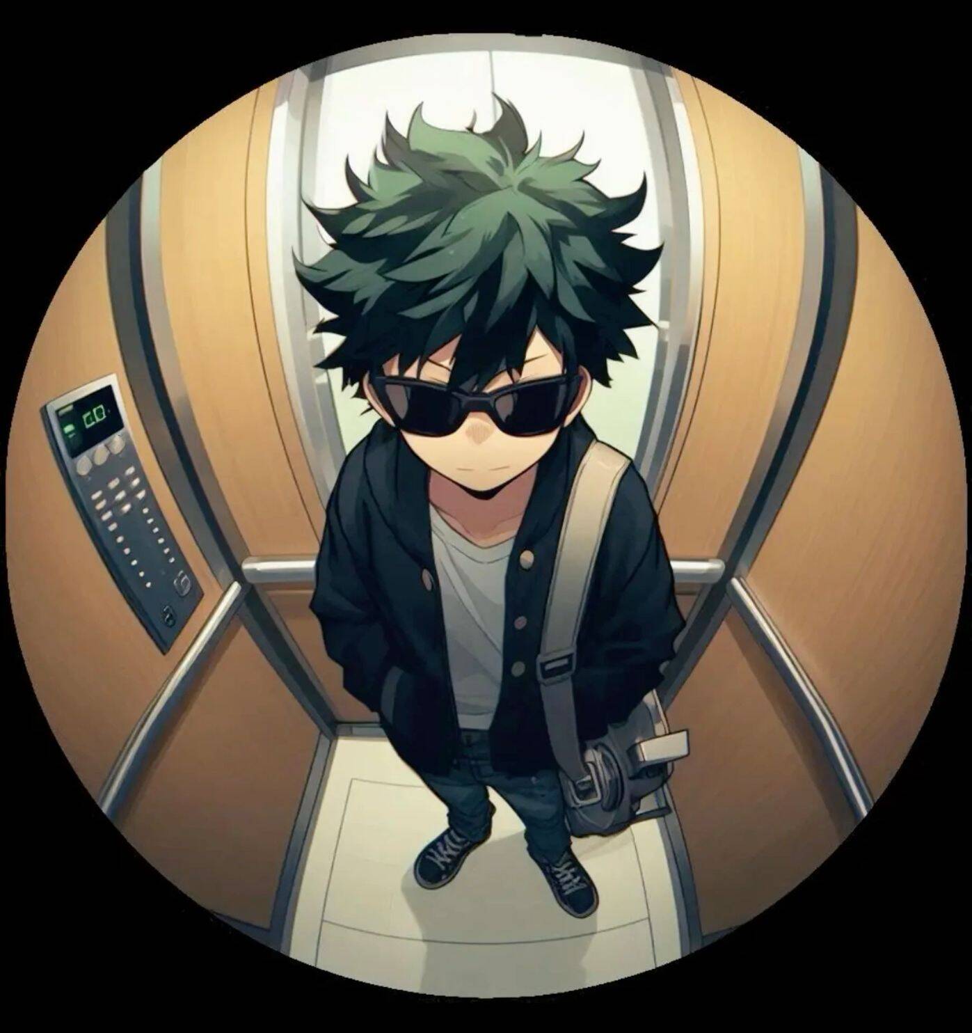 Deku pfp Profile Picture Cool Elevator Pose