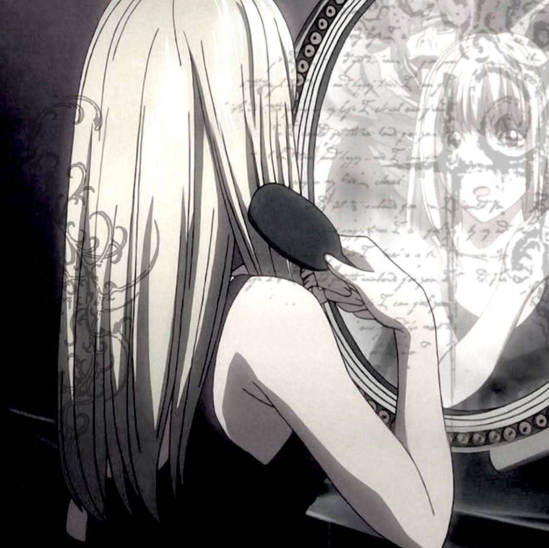 Death Note pfp Profile Picture Misa Amane Mirror Reflection