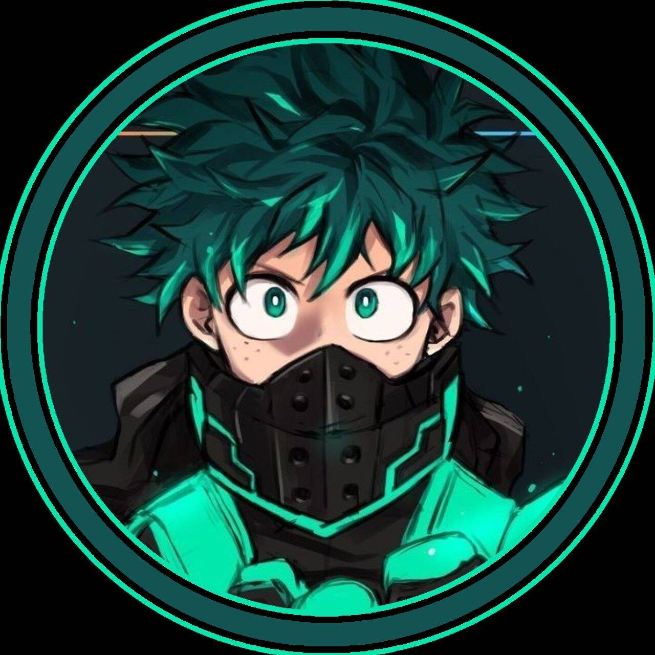 Deku pfp Profile Picture Dark Hero Arc Mask