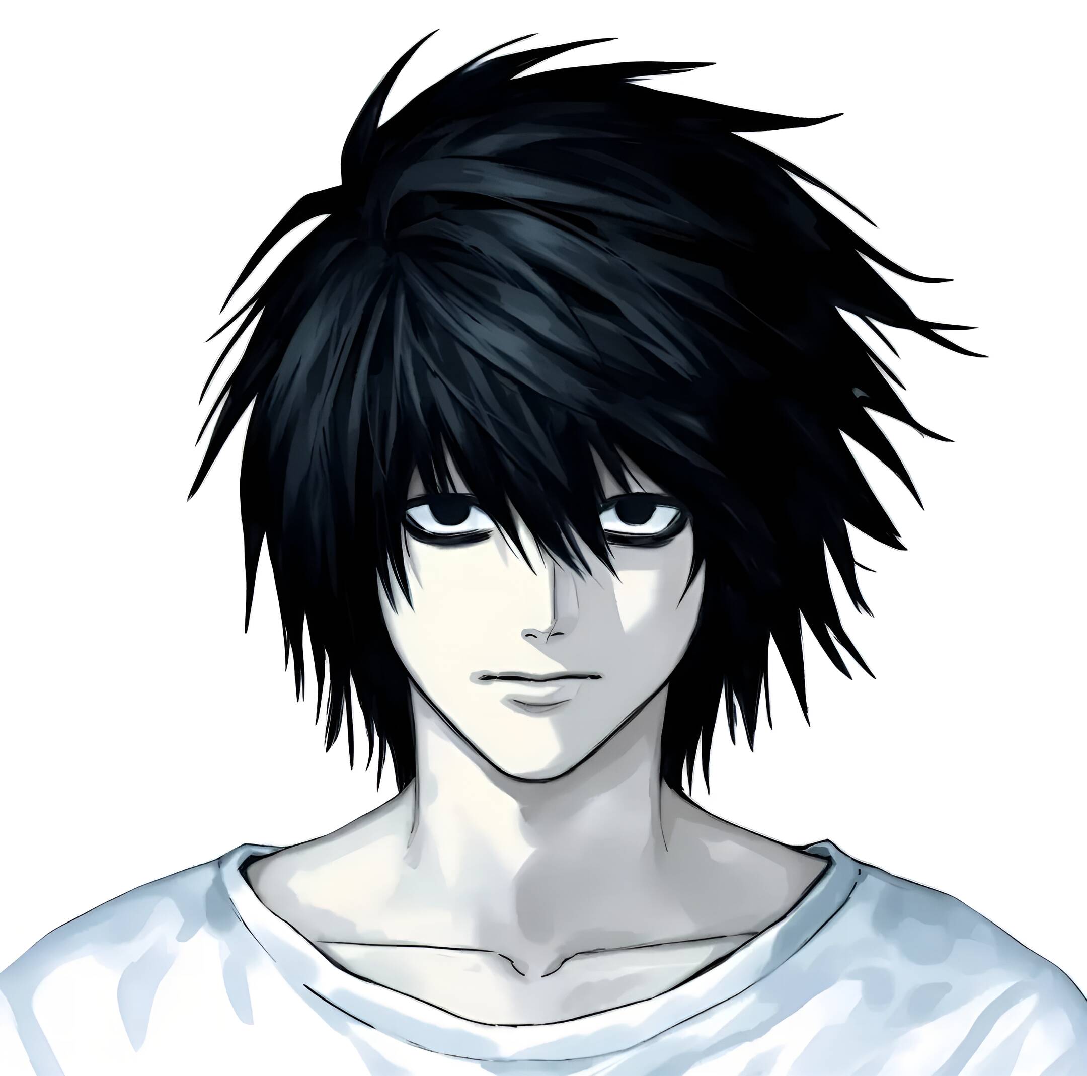 Death Note pfp Profile Picture L Intense Stare