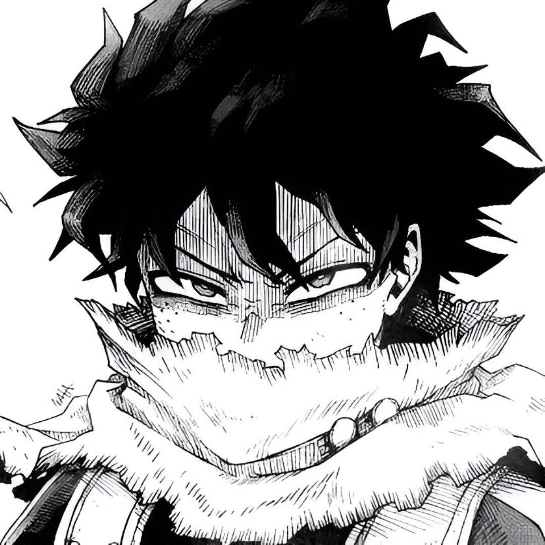 Deku pfp Profile Picture Dark Hero Arc Intense Gaze