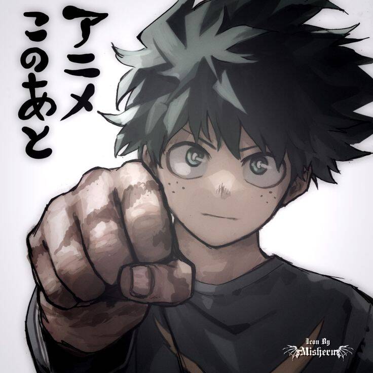 Deku pfp Profile Picture My Hero Academia Anime Style