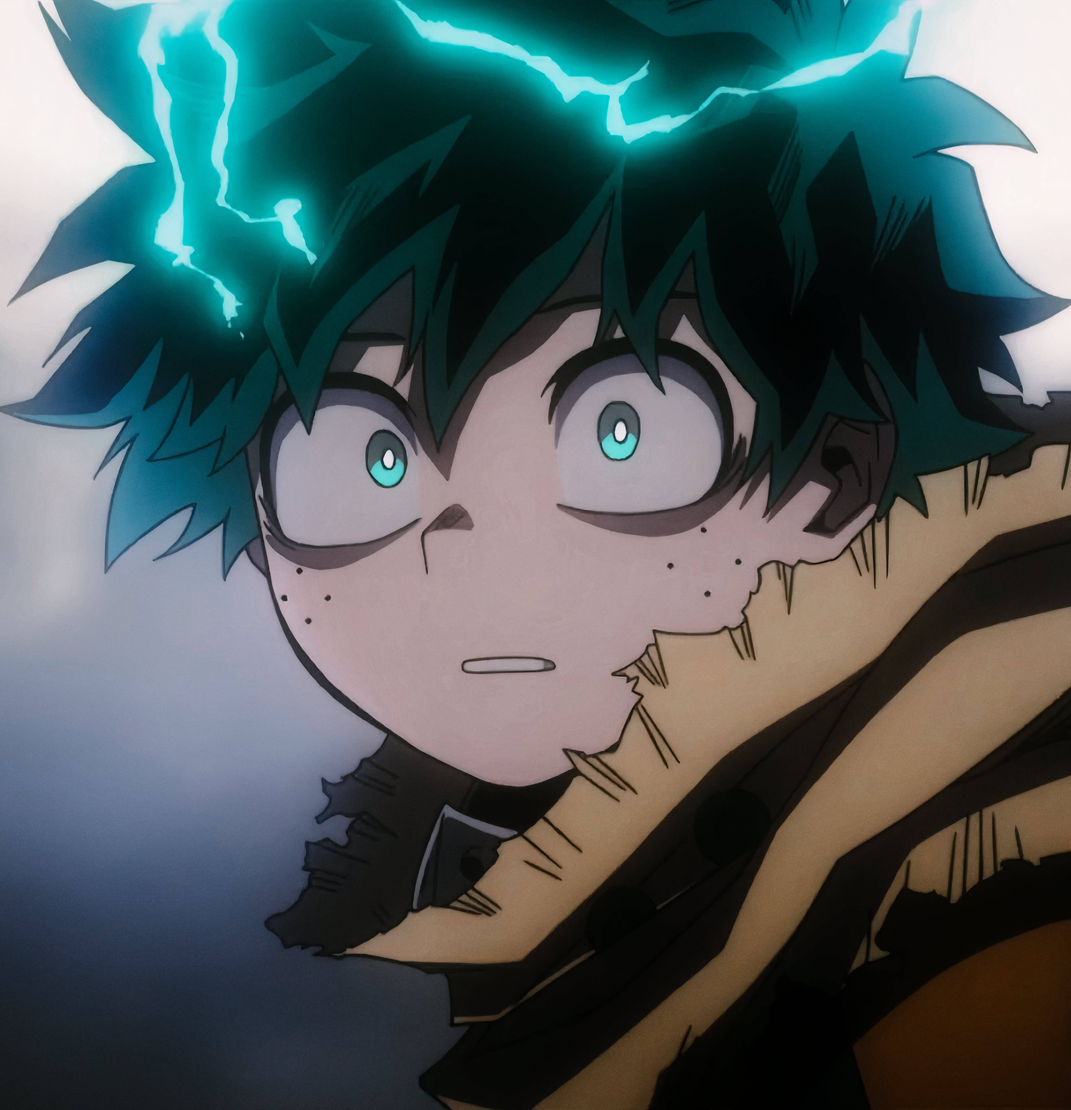Deku pfp Profile Picture My Hero Academia Lightning Aura