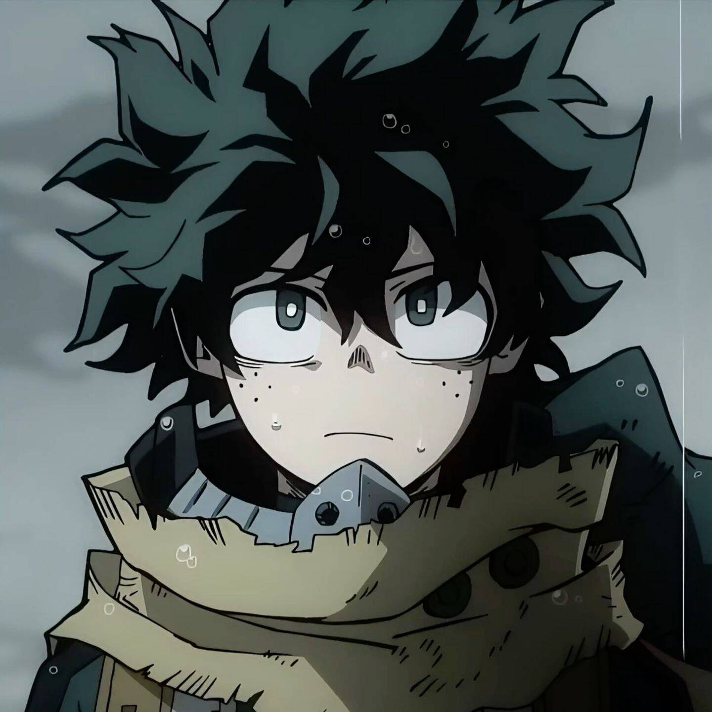 Deku pfp Profile Picture Dark Hero Arc Intense Look