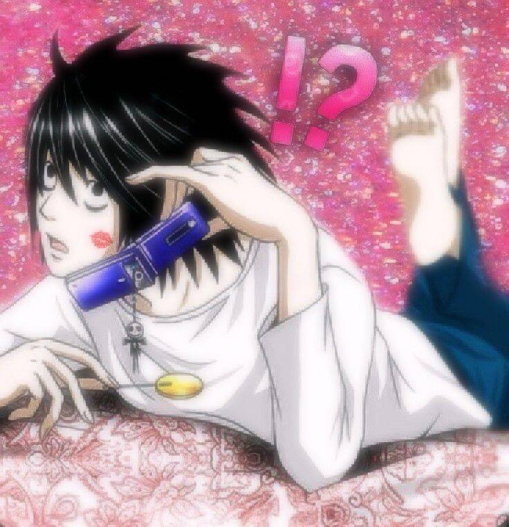Death Note pfp Profile Picture L Relaxed Pose