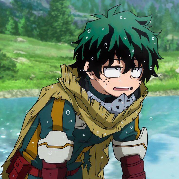 Deku pfp Profile Picture My Hero Academia Forest Scene
