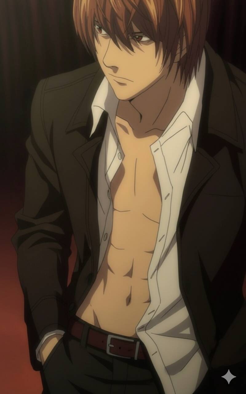 Death Note pfp Profile Picture Light Yagami Intense Stare