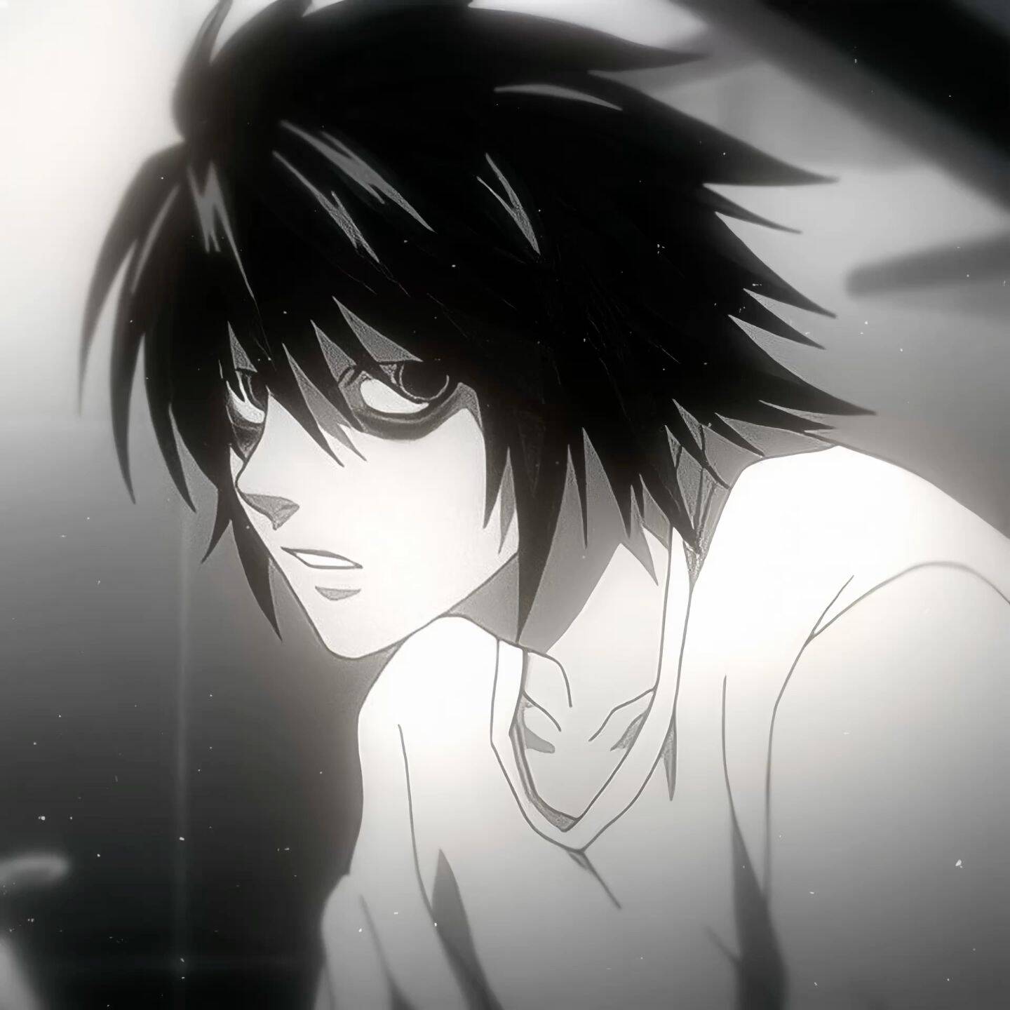 Death Note pfp Profile Picture L Intense Stare