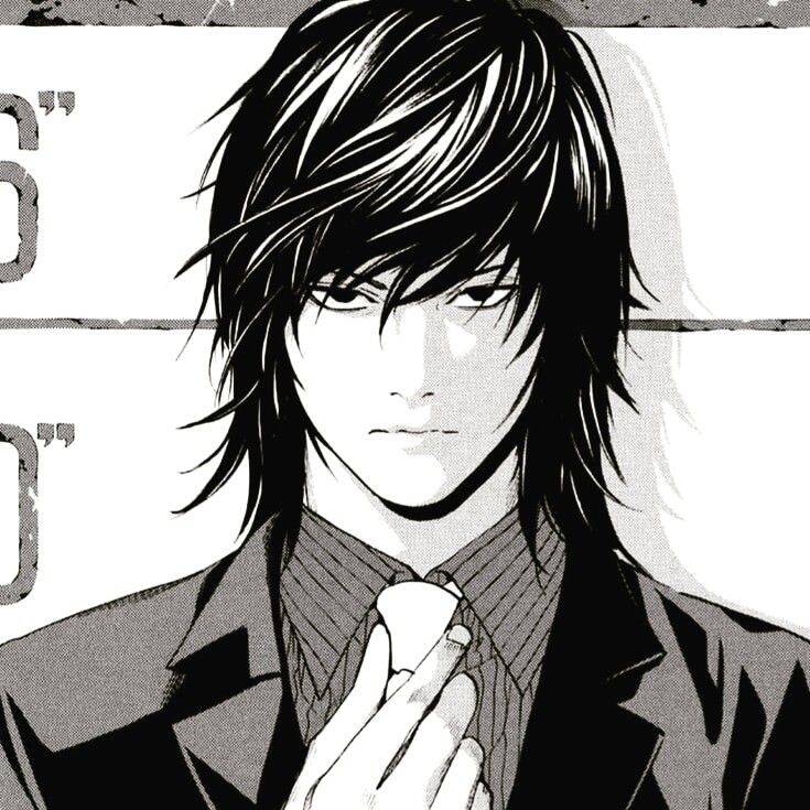 Death Note pfp Profile Picture Suit and Tie Mugshot