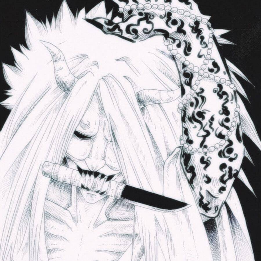 Black and White pfp Profile Picture Anime Mysterious Warrior