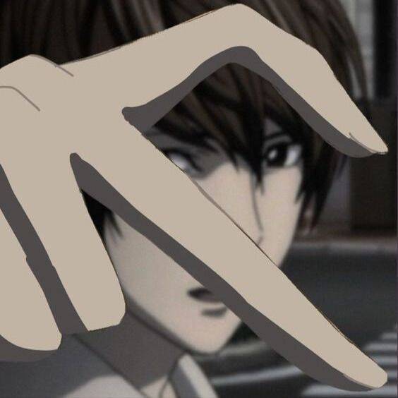 Death Note pfp Profile Picture Light Yagami Intense Gaze