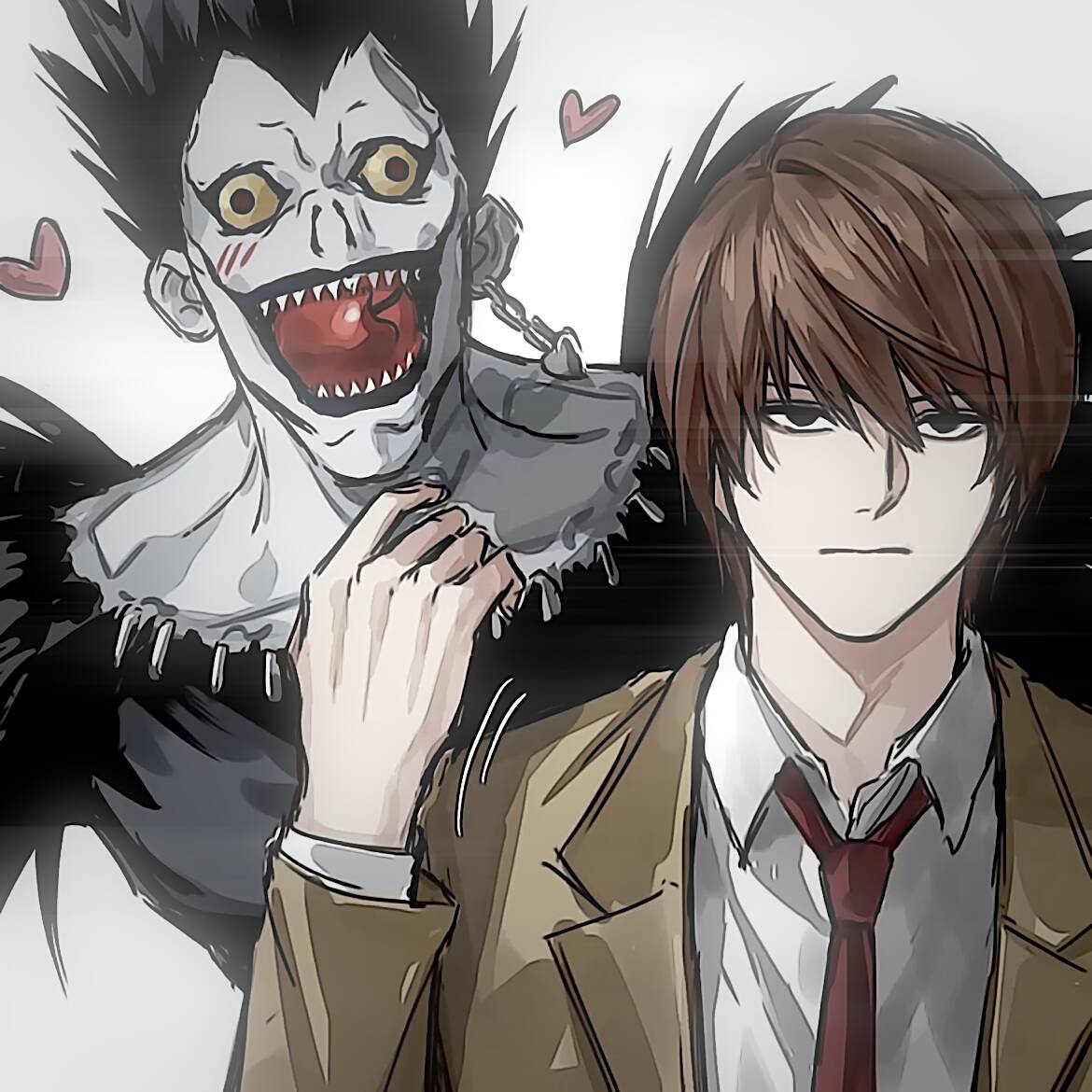Death Note pfp Profile Picture Light Yagami and Ryuk Duo