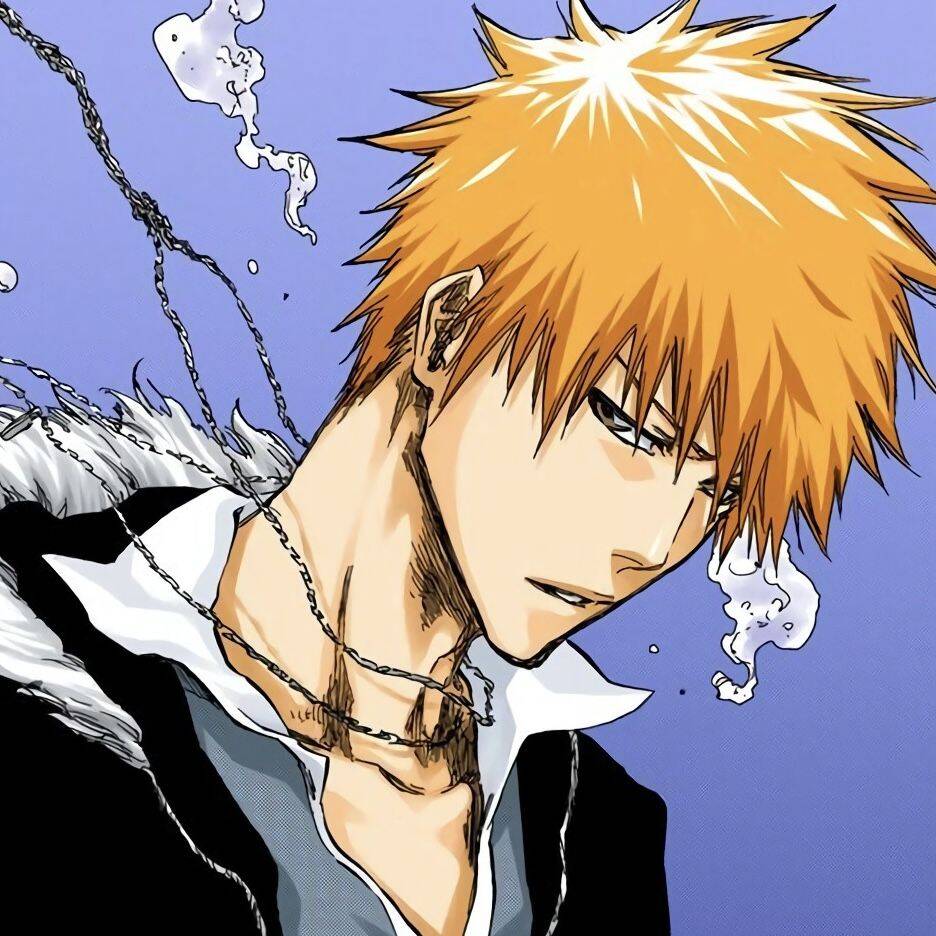 Bleach pfp Profile Picture Ichigo Kurosaki Intense Gaze