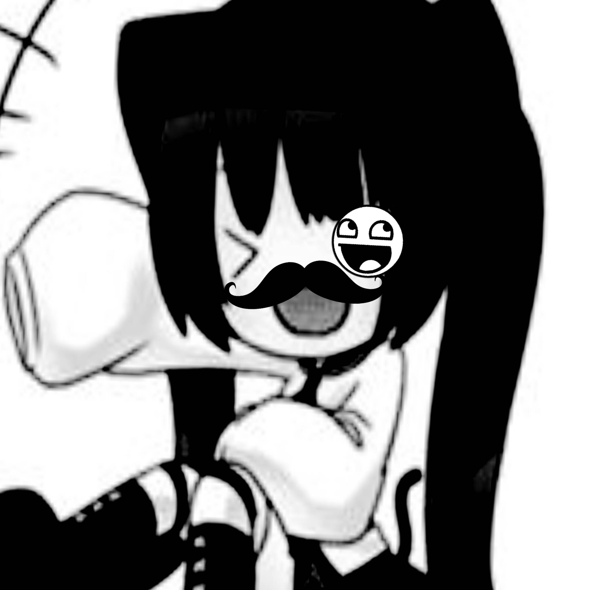 Black and White pfp Profile Picture Anime Cool Style