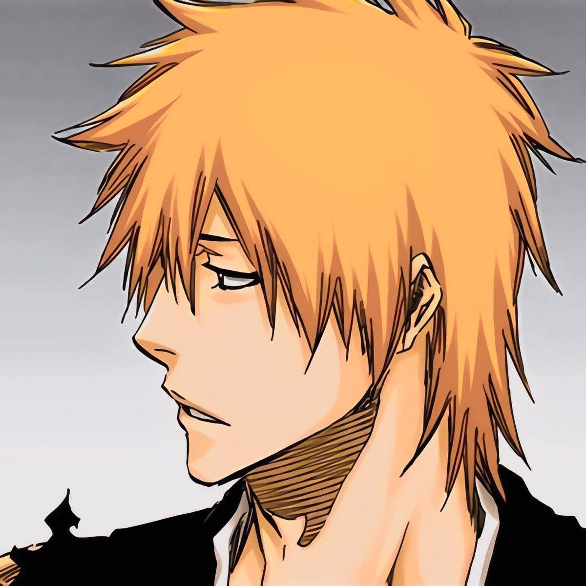Bleach pfp Profile Picture Ichigo Kurosaki Side View