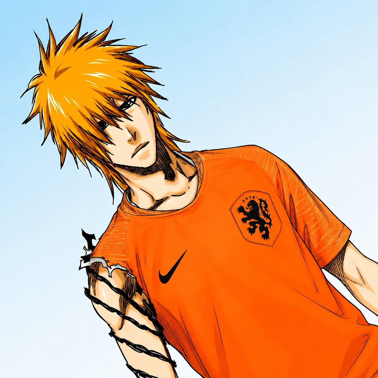 Bleach pfp Profile Picture Ichigo Kurosaki Soccer Jersey