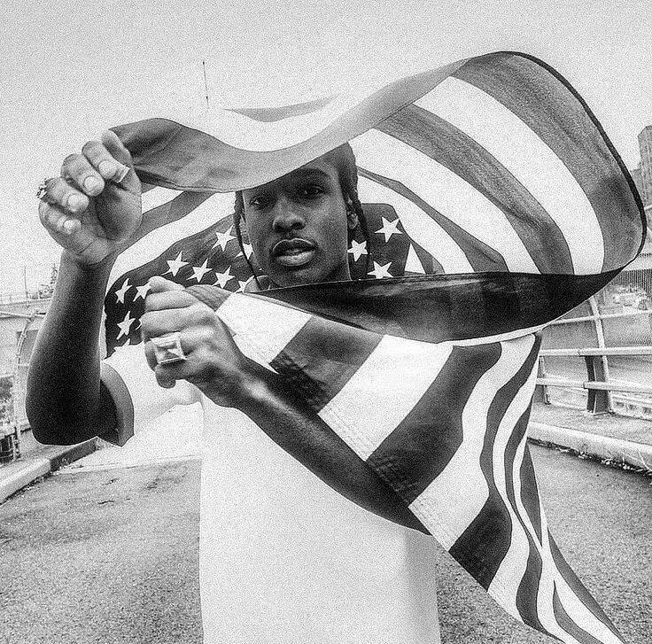 Black and White pfp Profile Picture Urban Flag Aesthetic