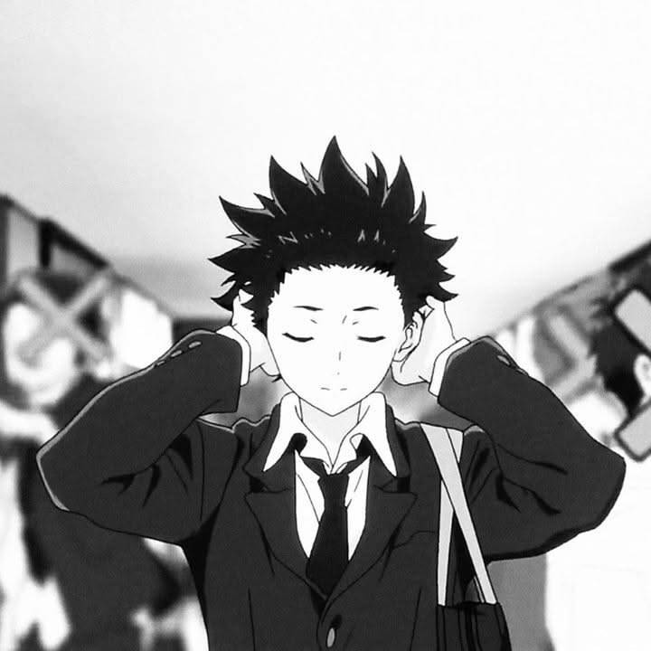 Black and White pfp Profile Picture Anime Cool Style