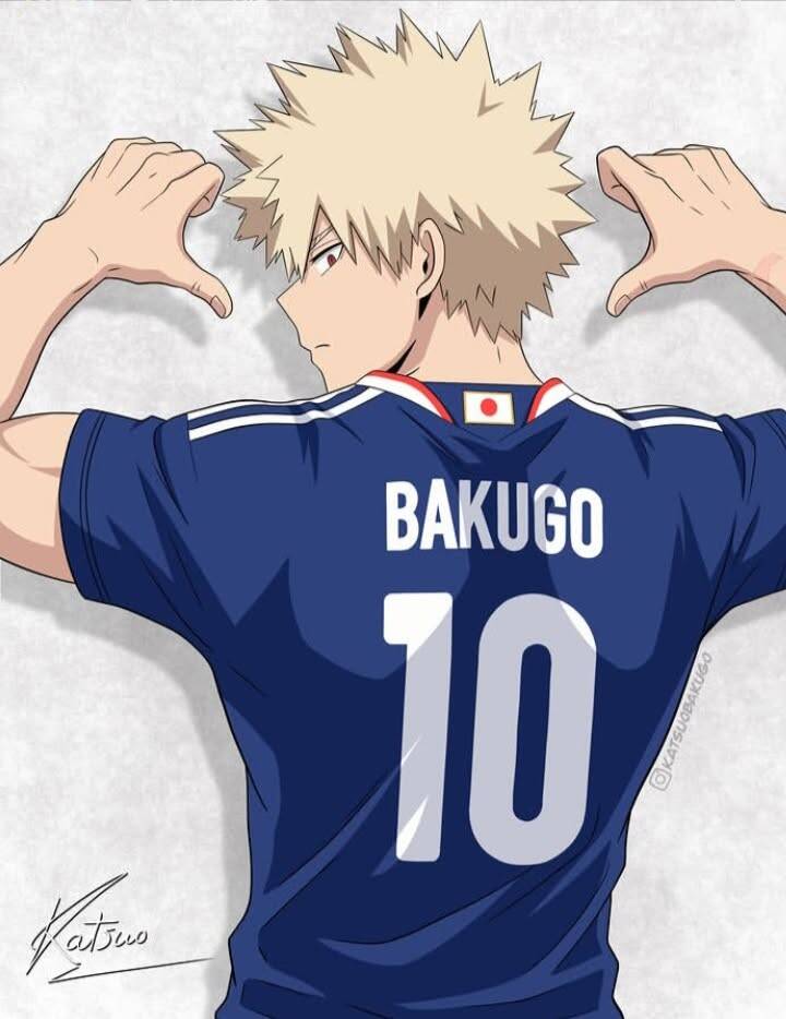 Bakugo pfp Profile Picture Soccer Jersey