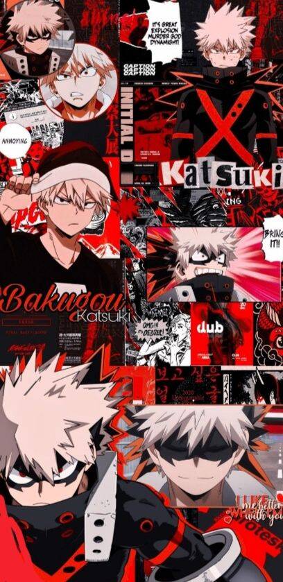 Dynamic Bakugo pfp Profile Picture Collage