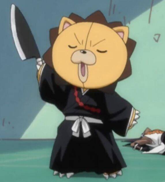Bleach pfp Profile Picture Kon in Soul Reaper Outfit