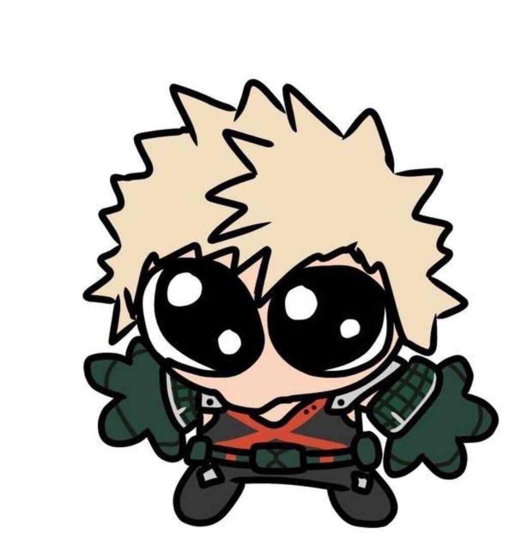 Chibi Bakugo pfp Profile Picture Cute Hero Costume