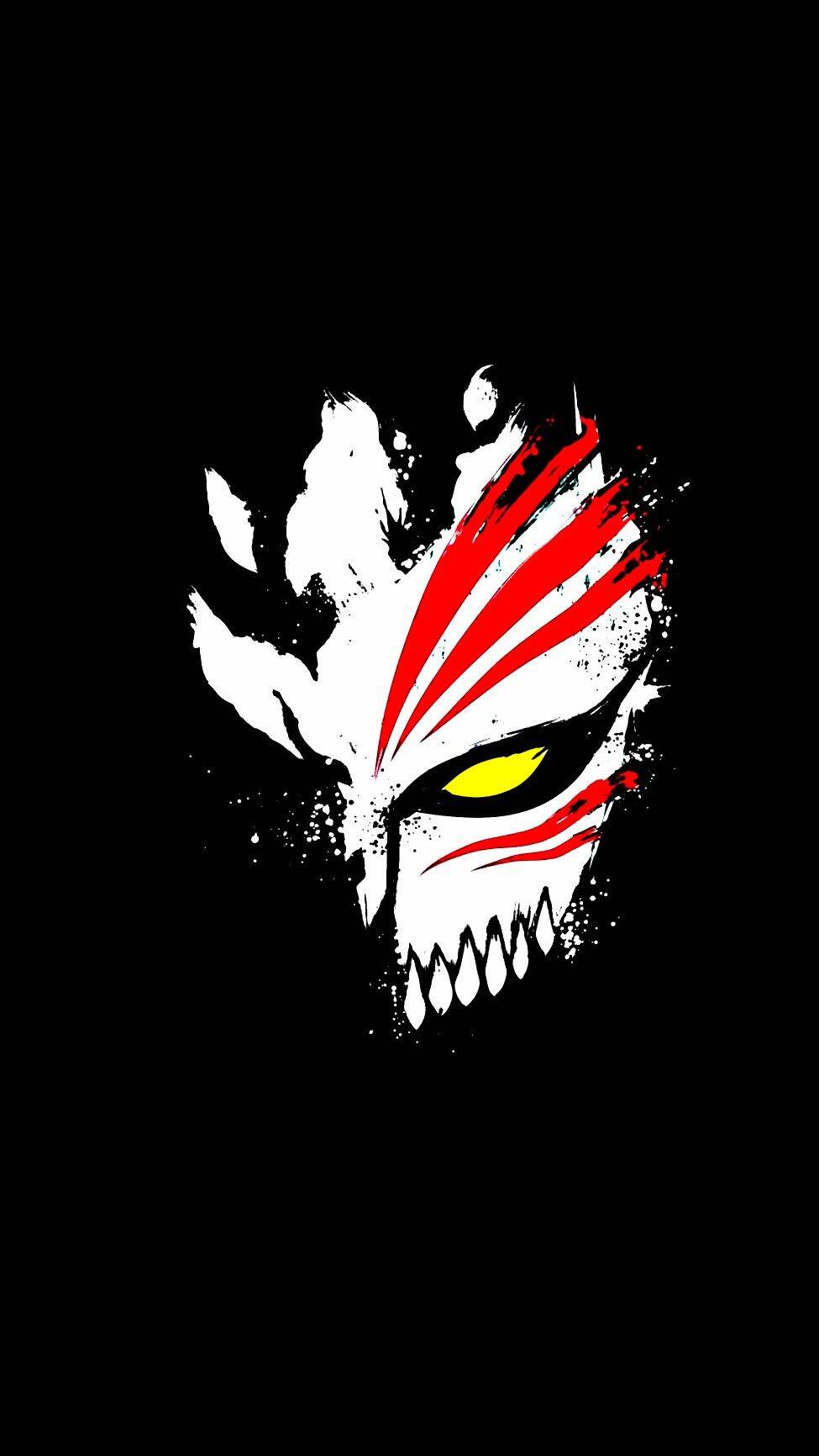 Bleach pfp Profile Picture Hollow Mask Design