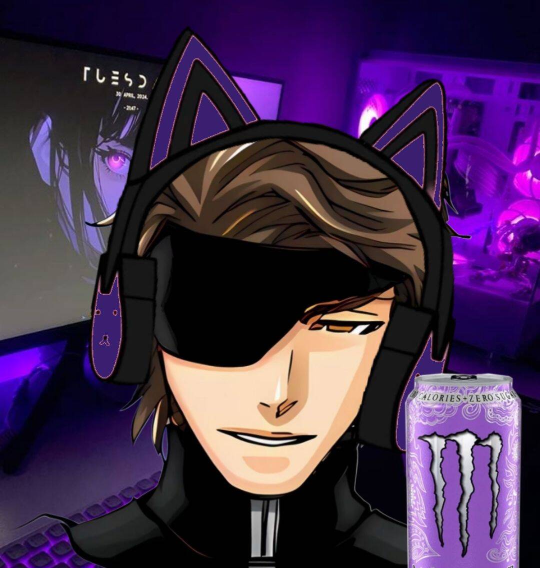 Bleach pfp Profile Picture Anime Character with Cat Ears and Eye Patch