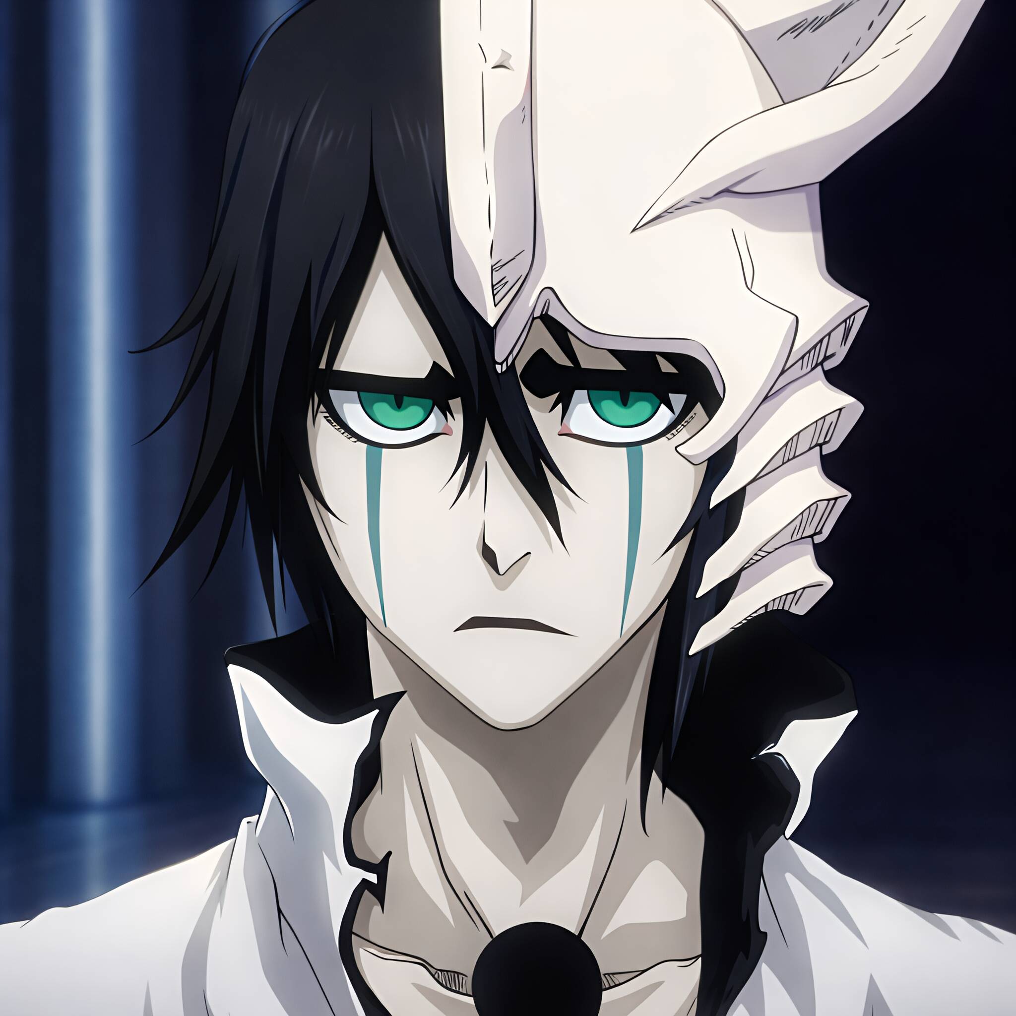 Bleach pfp Profile Picture Ulquiorra Cifer Hollow Mask