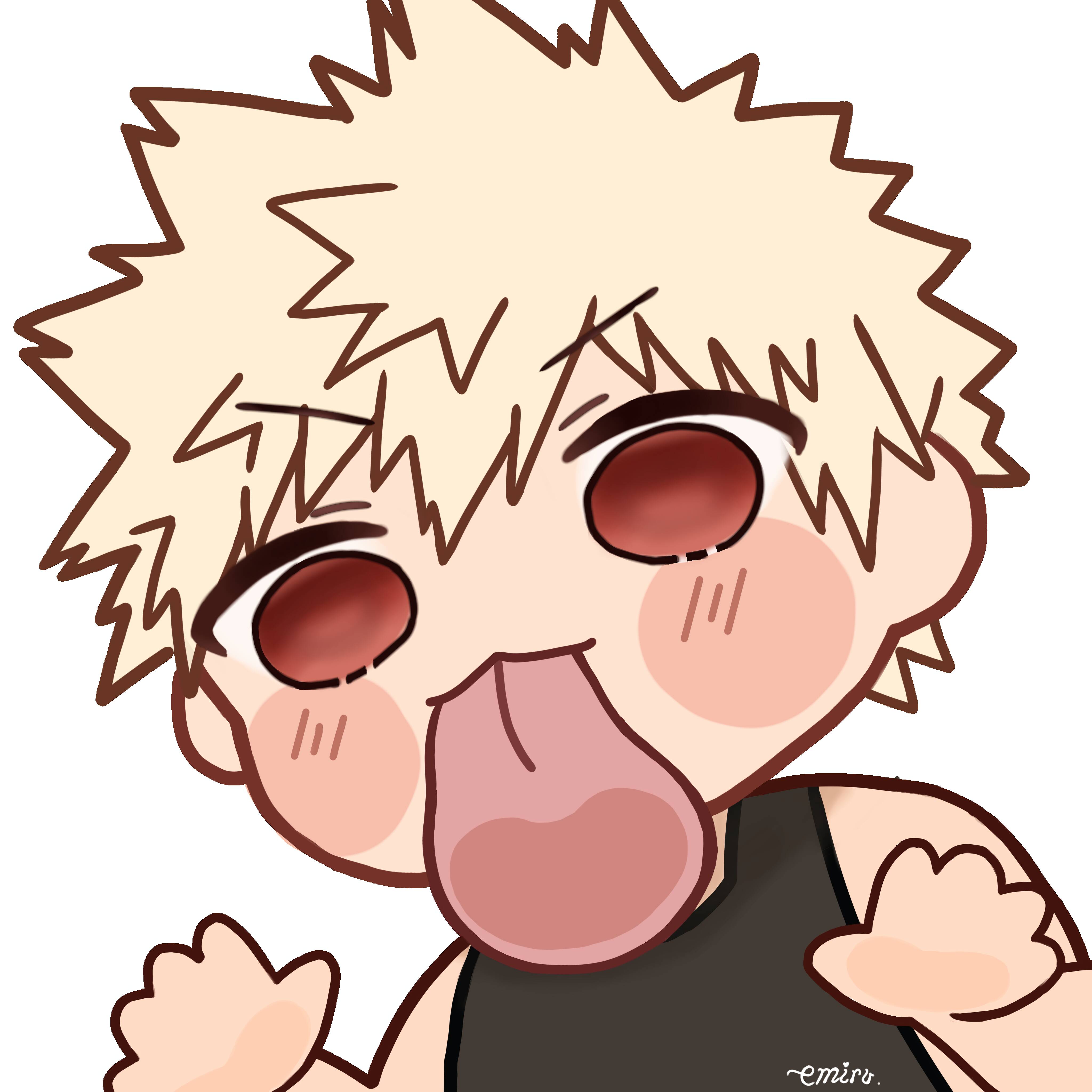 Chibi Bakugo pfp Profile Picture Cute Expression