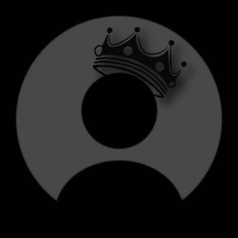 Black and White pfp Profile Picture Crown Icon