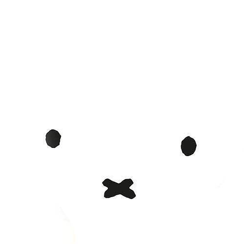 Minimalist Black and White pfp Profile Picture Cute Face