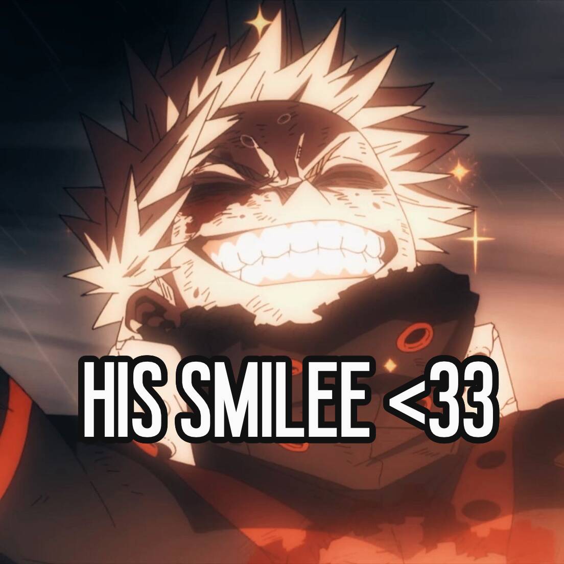 Bakugo pfp Profile Picture Smiling Expression
