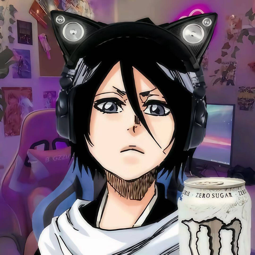 Bleach pfp Profile Picture Rukia Kuchiki Gamer Headset