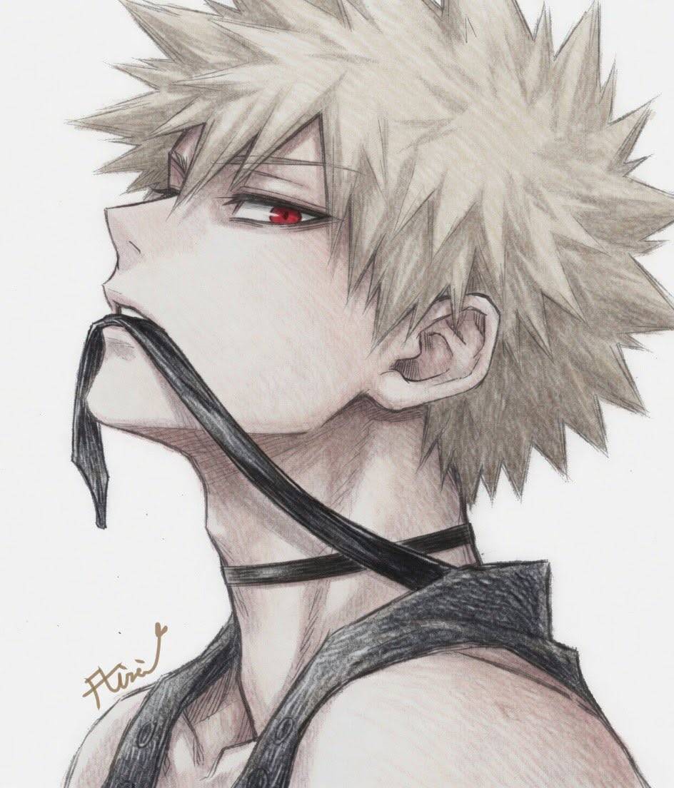 Bakugo pfp Profile Picture Edgy Look