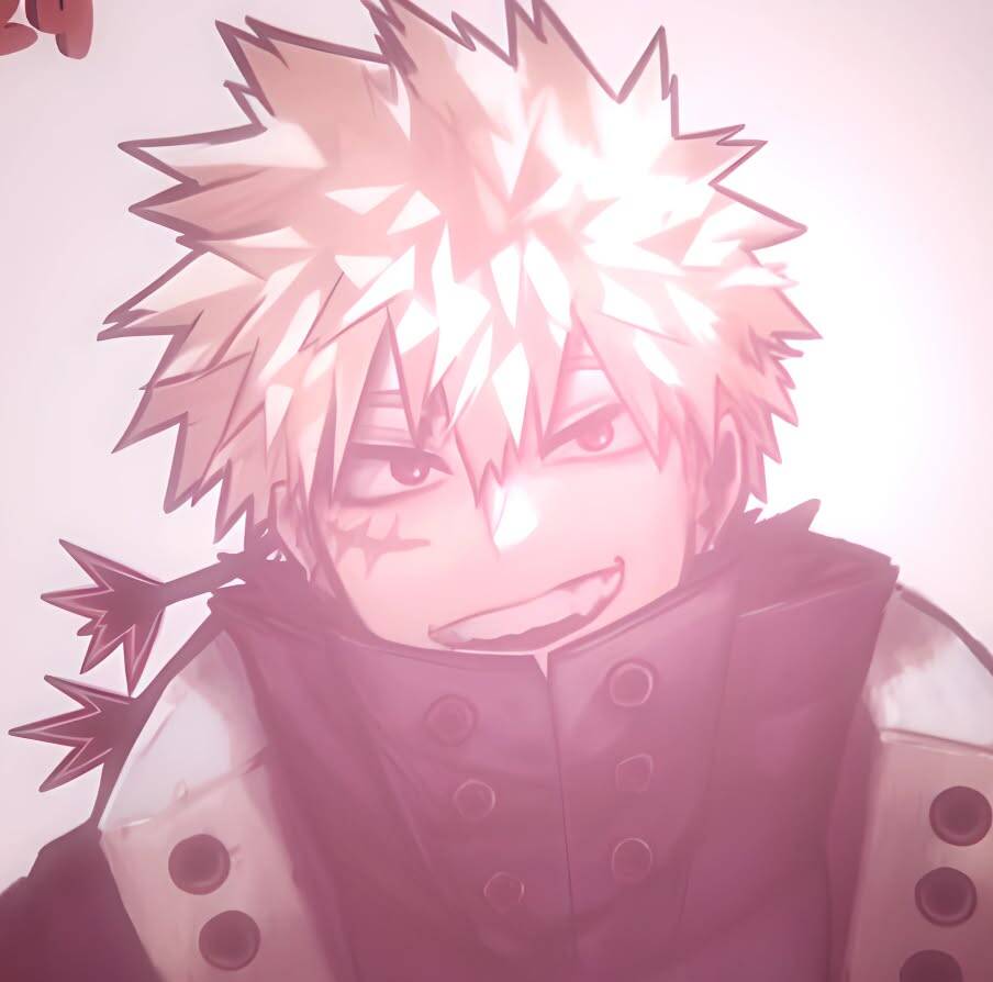 Bakugo PFP Profile Picture Smirking Face